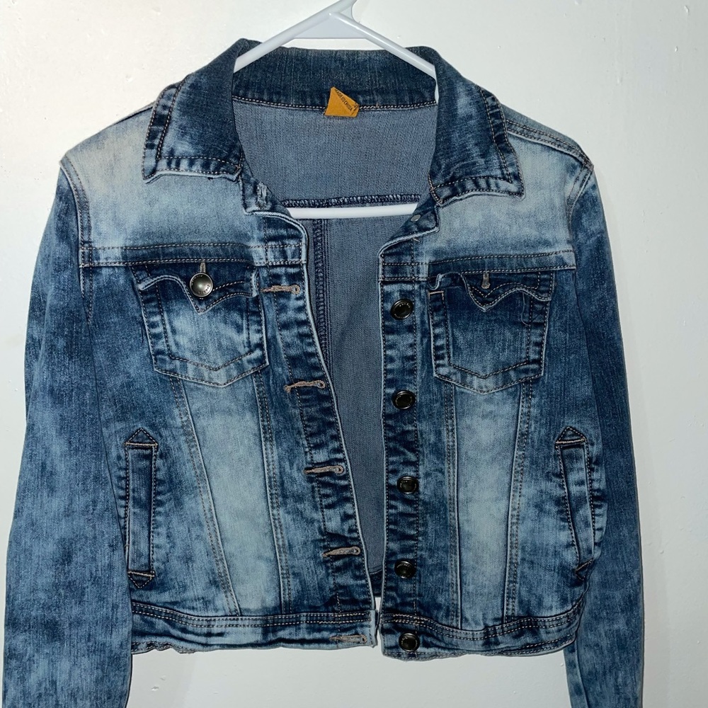 JouJou Distressed Jean Jacket